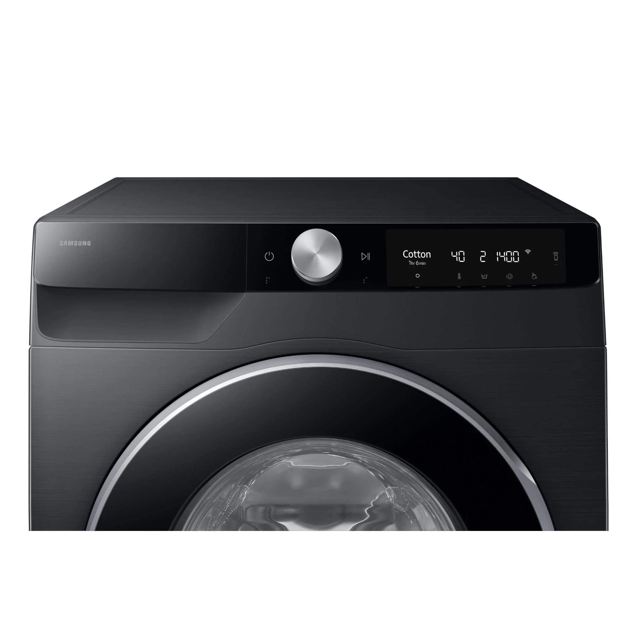 Samsung WW90DG6U3ALB 9kg Smart Super Speed Front Load Washer (Black) - Image 10