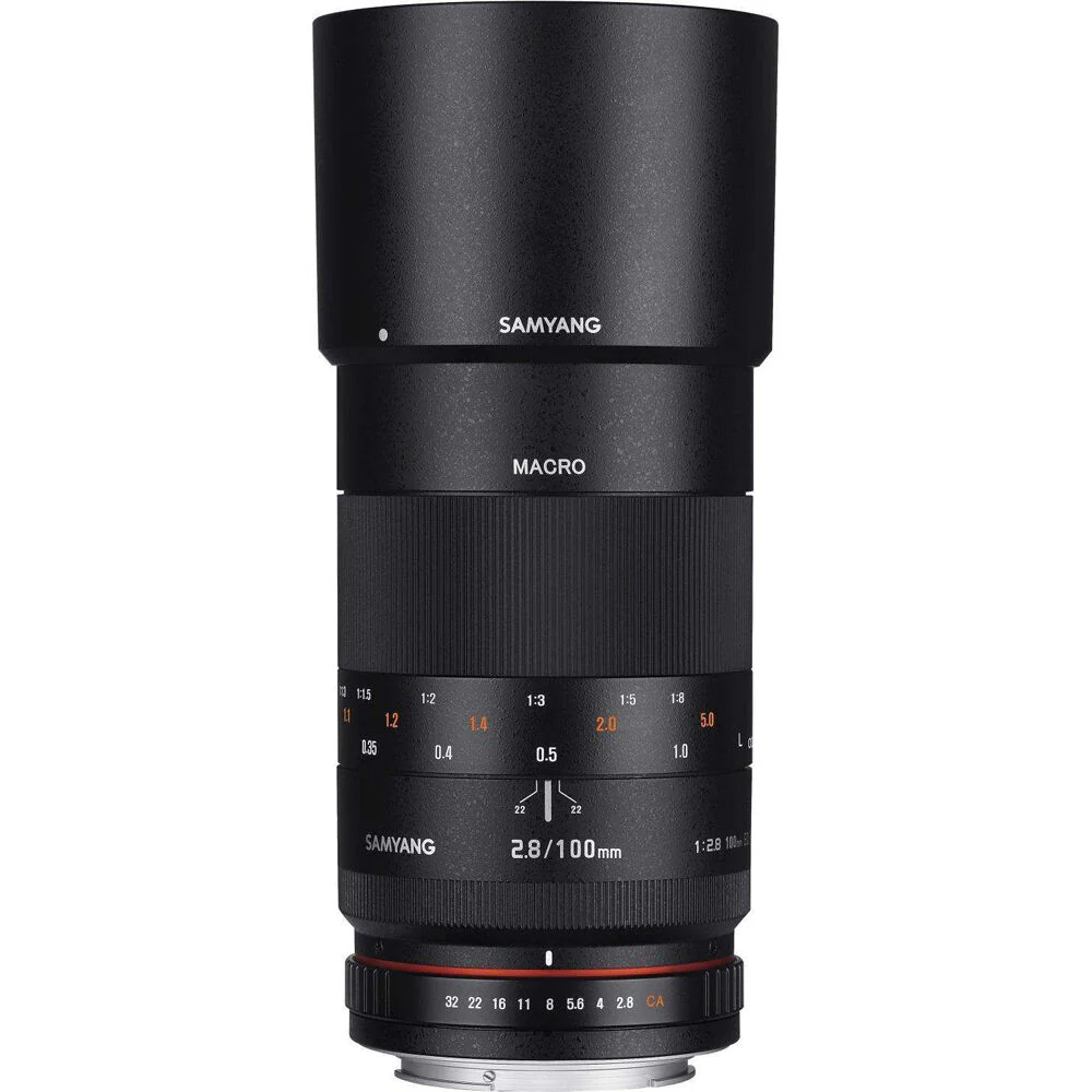 Samyang 100mm F2.8 UMC II Macro Lens For Nikon AE Full Frame (Black) - Image 3