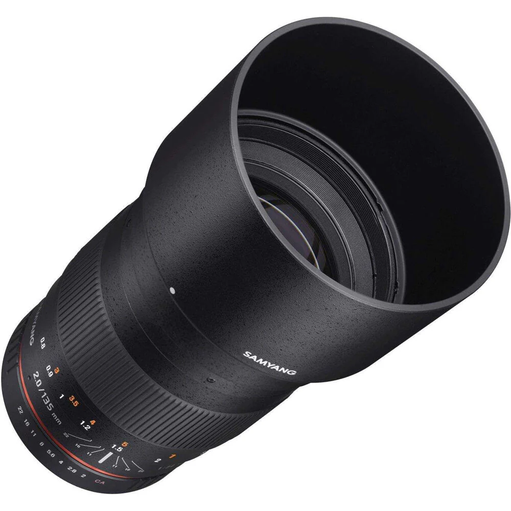 Samyang 135mm F2.0 ED UMC II Lens For Canon EF Full Frame (Black) - Image 3