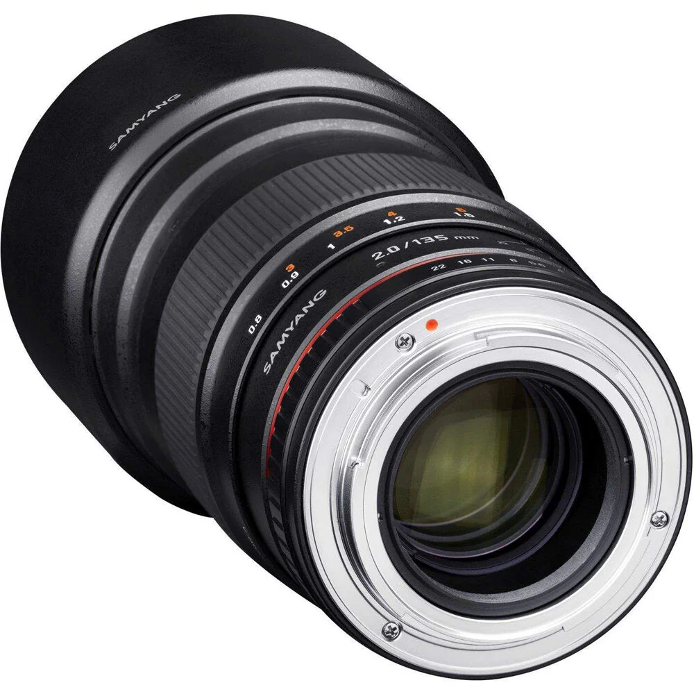 Samyang 135mm F2.0 ED UMC II Lens For Canon EF Full Frame (Black) - Image 4