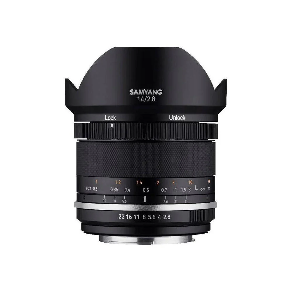 Samyang 14mm F2.8 MK2 Camera Lens For Nikon AE Full Frame (Black) - Image 2
