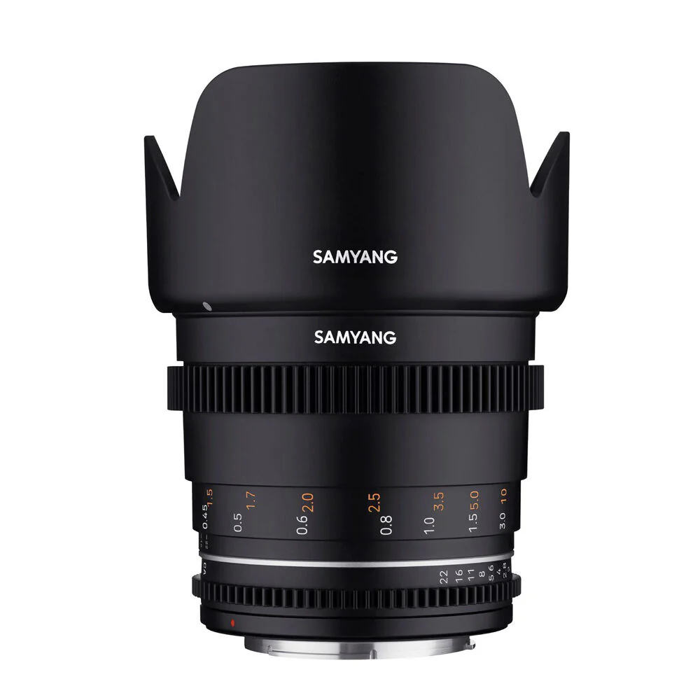 Samyang 35mm T1.5 MK2 VDSLR Lens For Canon EF Full Frame (Black) - Image 4