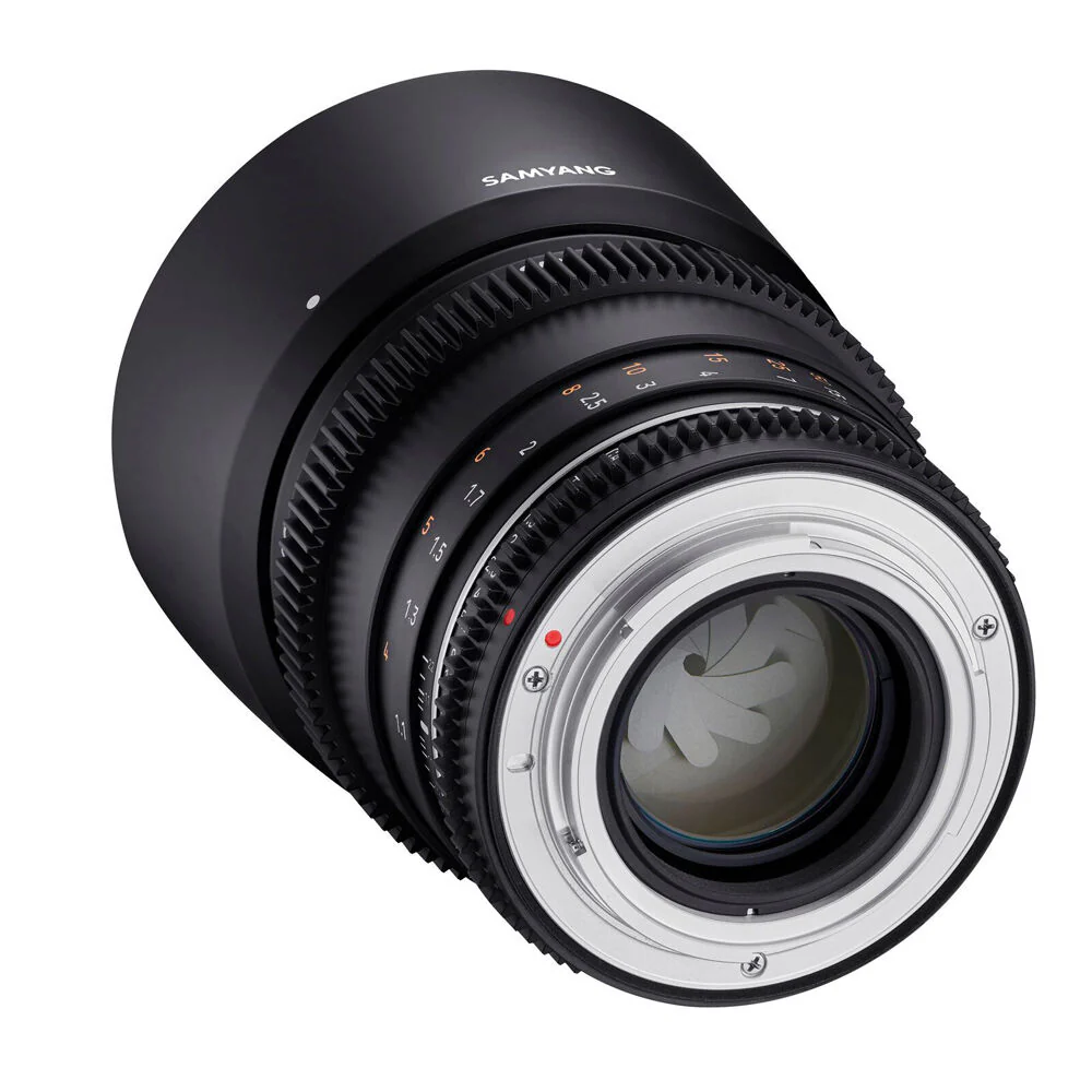 Samyang 85mm T1.5 MK2 VDSLR Lens For Canon EF Full Frame (Black) - Image 6