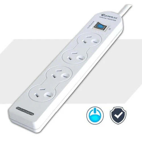 Sansai 4-Outlet Powerboard with Master Switch - Image 2