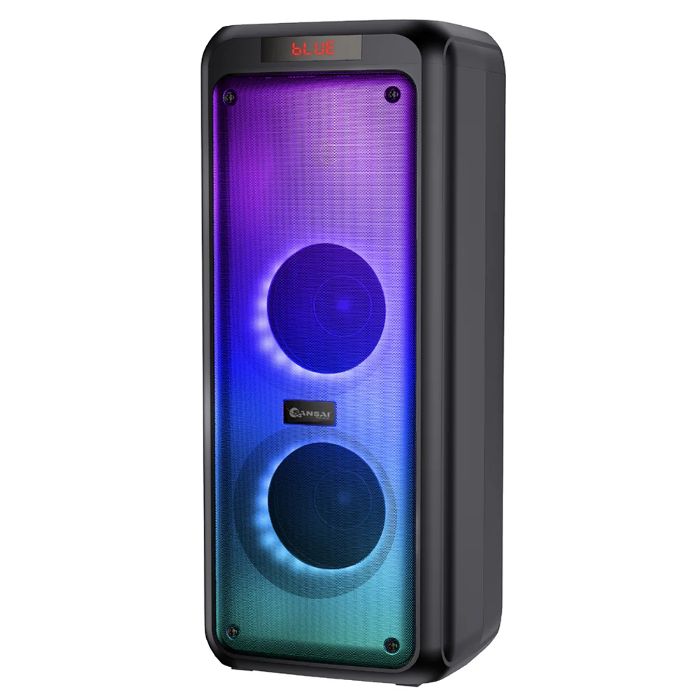 Sansai 400W LED Portable Bluetooth Rechargeable Party Speaker with Remote - Image 2