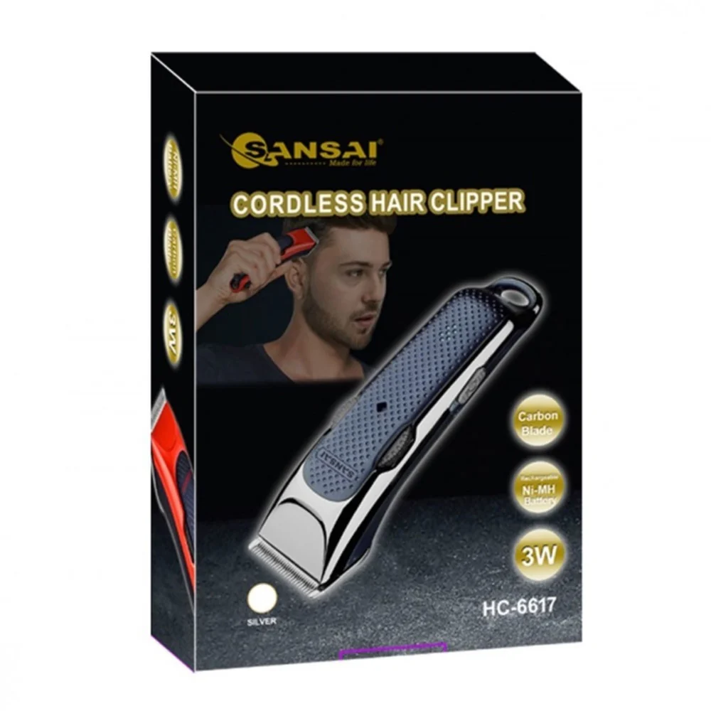 Sansai Cordless Hair Clipper (Blue) - Image 2