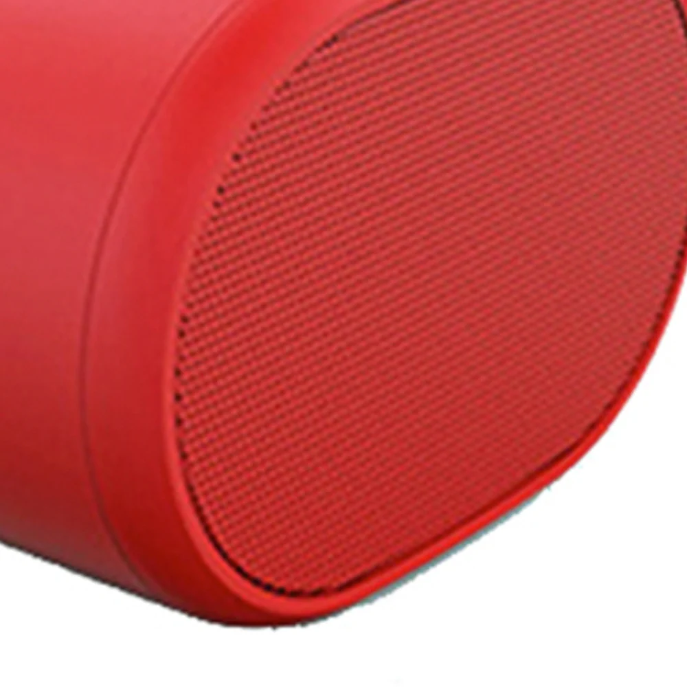Sansai Portable Wireless Mini Speaker with FM Radio & USB (Red) - Image 2