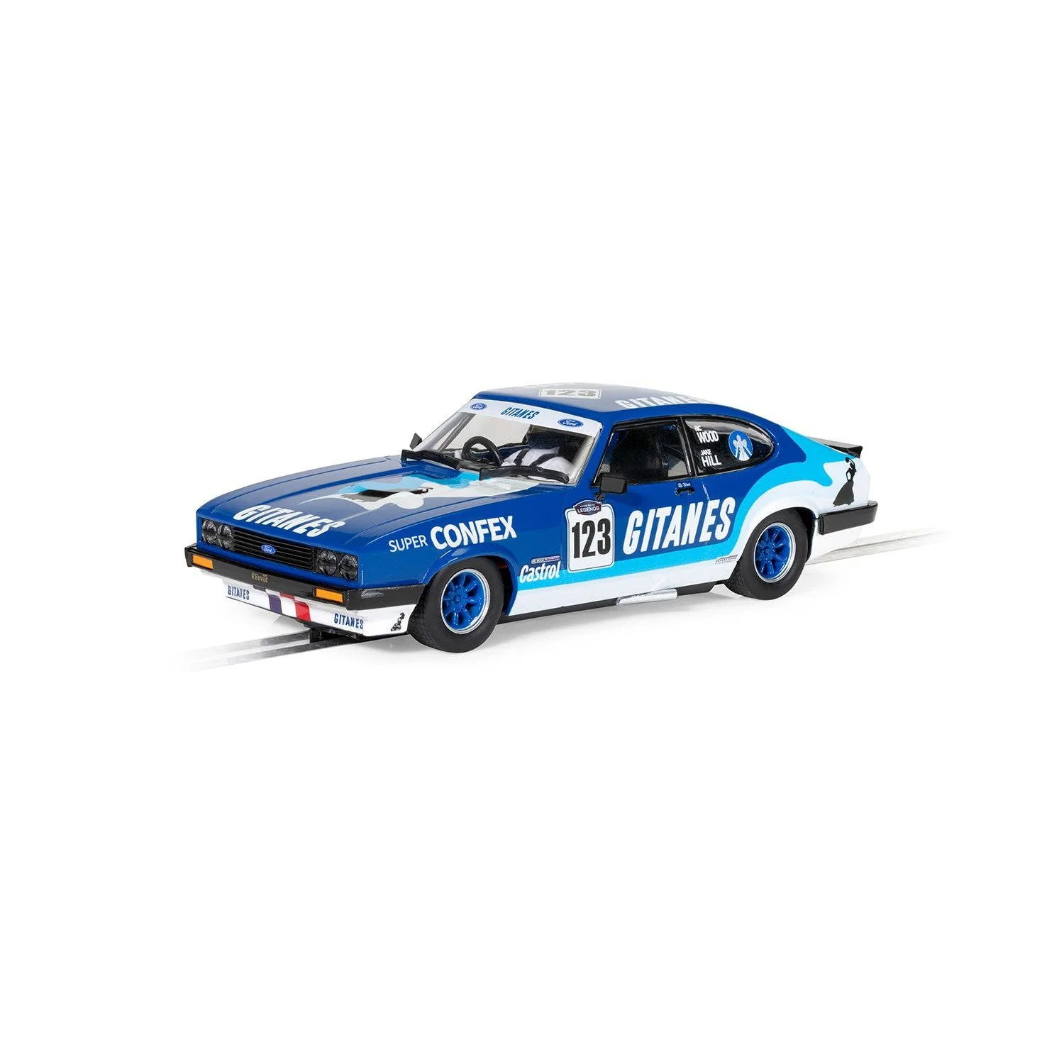 Scalextric Ford Capri MK3 Jake Hill Slot Car