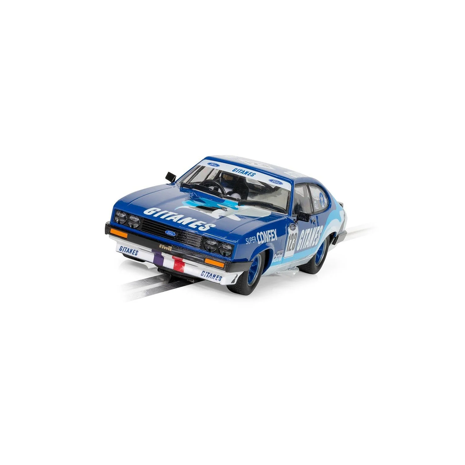 Scalextric Ford Capri MK3 Jake Hill Slot Car - Image 3