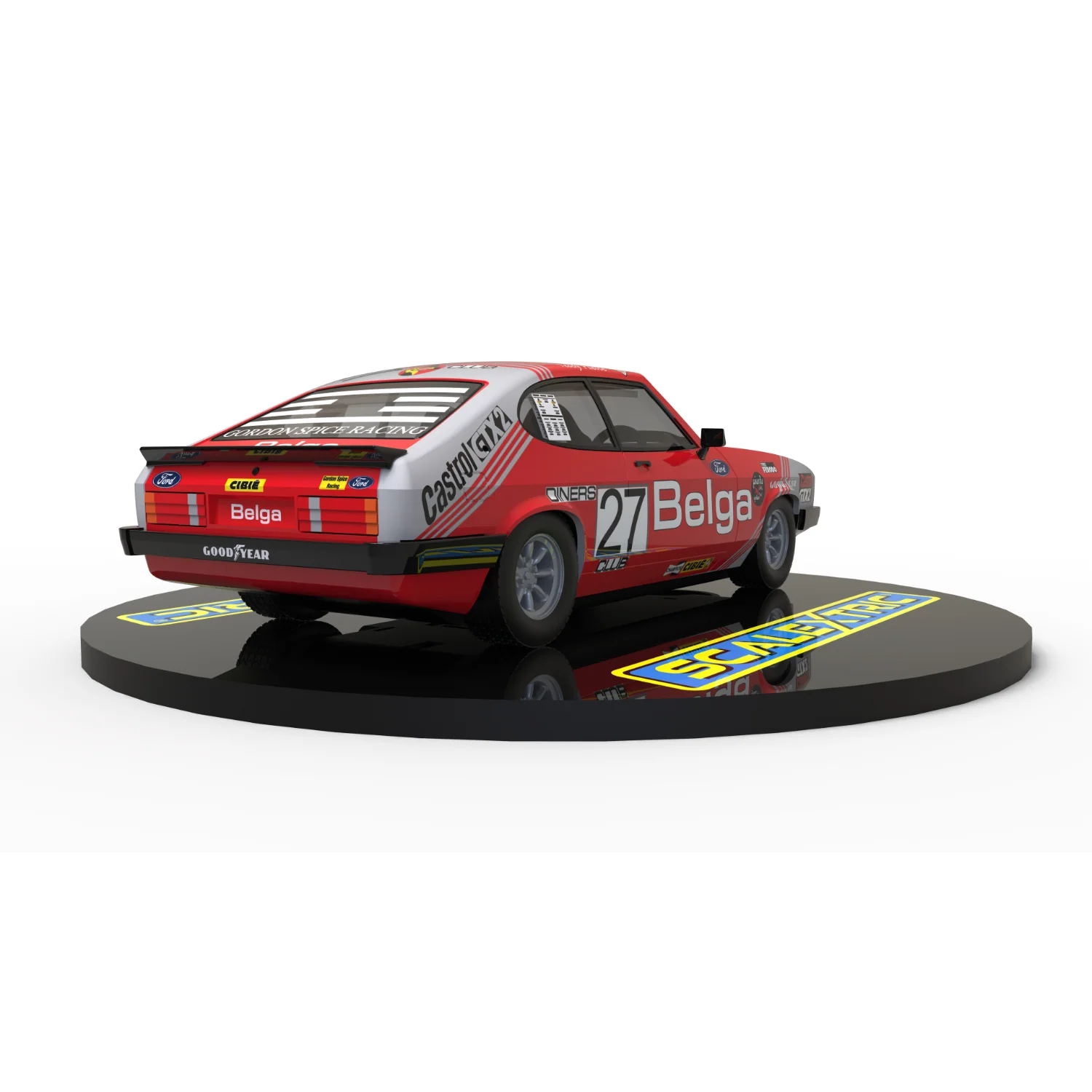 Scalextric Ford Capri MK3: SPA 24hrs 1978 Winner Slot Car - Image 4