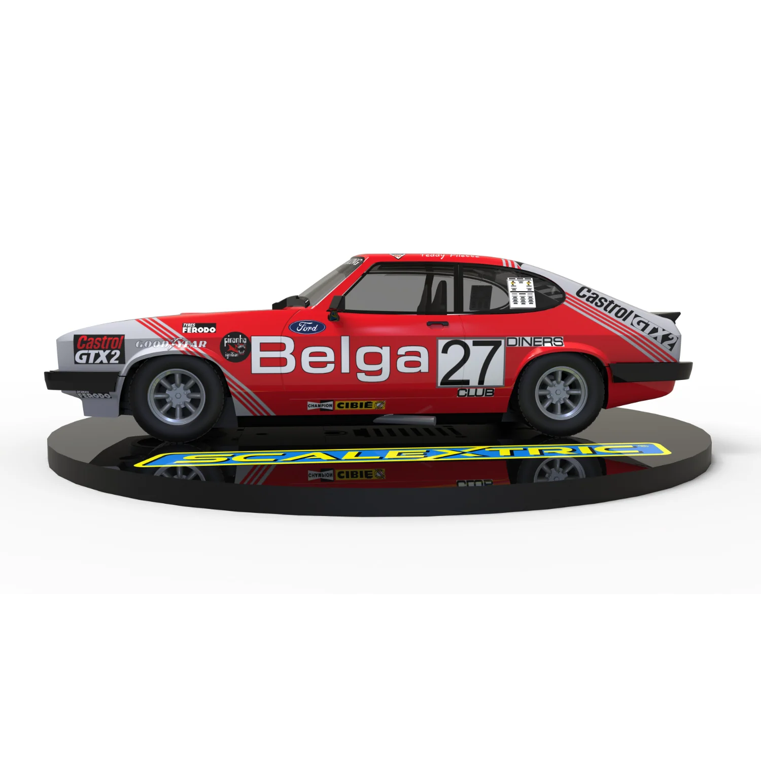Scalextric Ford Capri MK3: SPA 24hrs 1978 Winner Slot Car - Image 5