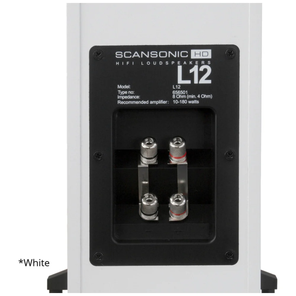 Scansonic HD 2-Pieces L12 Series Floorstanding Home Speakers 180W (Walnut) - Image 10