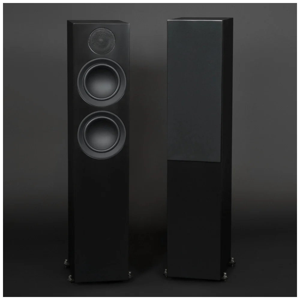 Scansonic HD 2-Pieces L14 Series Floorstanding Home Speakers 200W (Black) - Image 10