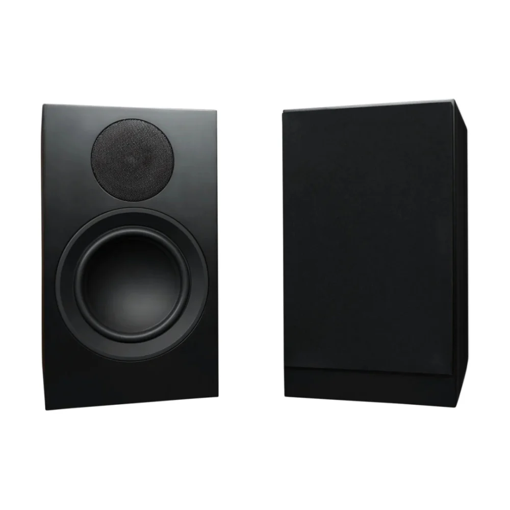 Scansonic HD 2-Pieces L7 Series Bookshelf Home Speakers 150W (Black) - Image 6