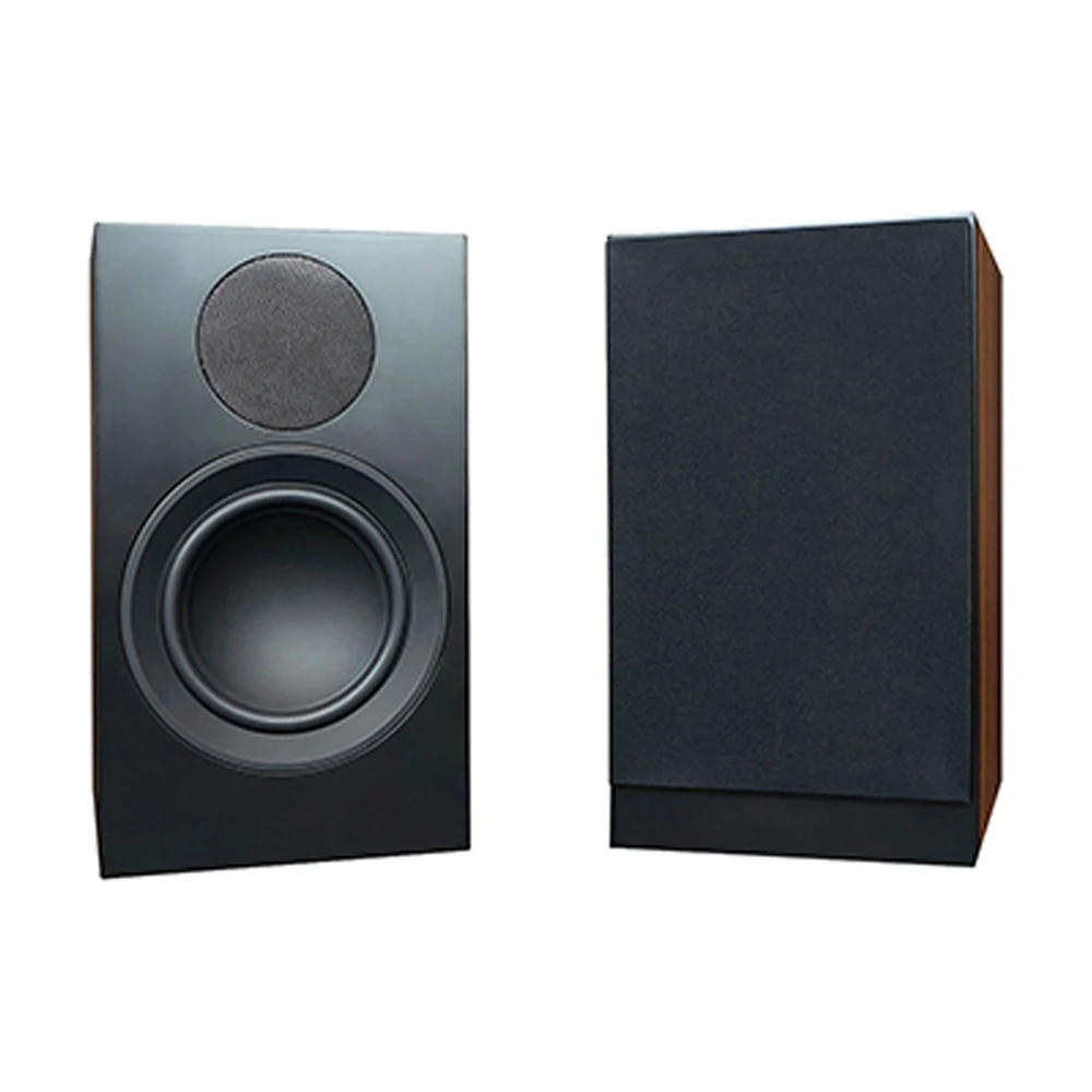 Scansonic HD 2-Pieces L7 Series Bookshelf Home Speakers 150W (Walnut) - Image 2