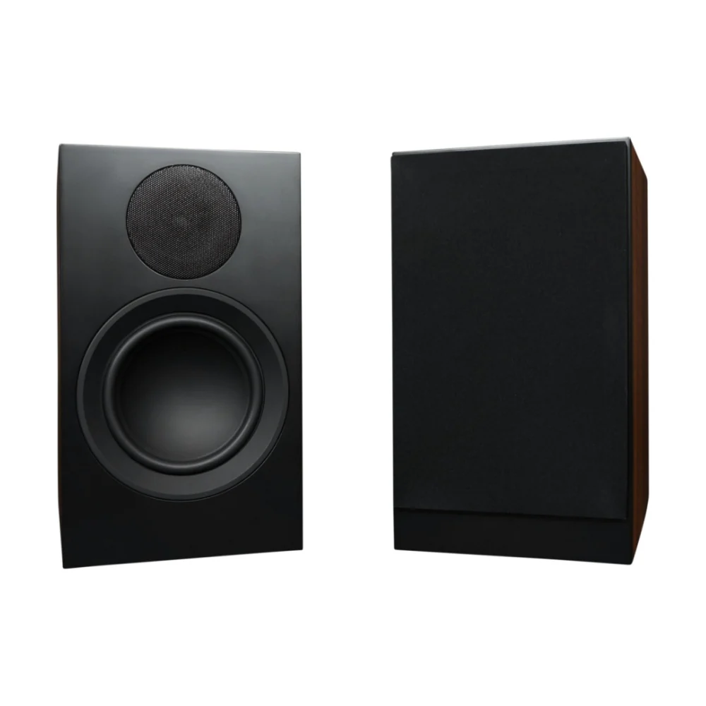 Scansonic HD 2-Pieces L7 Series Bookshelf Home Speakers 150W (Walnut) - Image 6