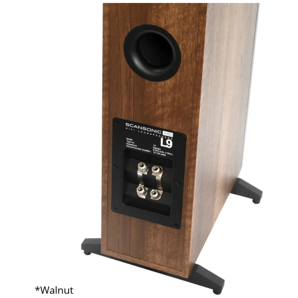 Scansonic HD 2-Pieces L9 Series Floorstanding Home Speakers 150W (Black) - Image 8