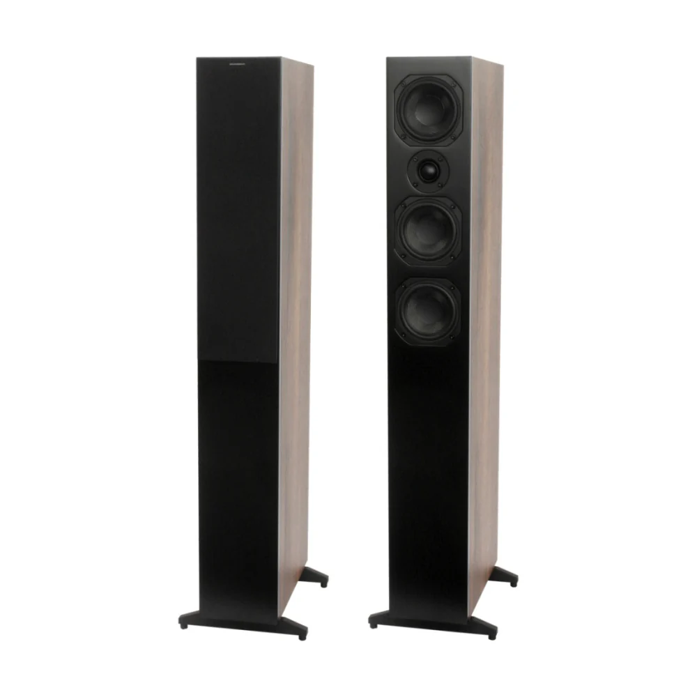 Scansonic HD 2-Pieces L9 Series Floorstanding Home Speakers 150W (Walnut) - Image 2