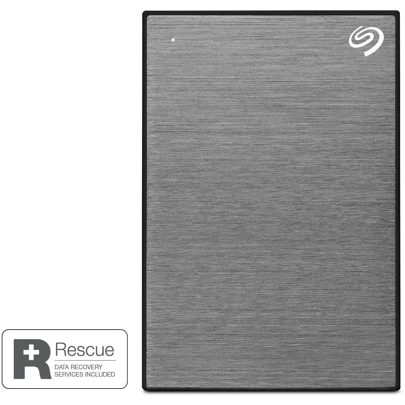 Seagate One Touch Portable 2TB Hard Drive (Grey) - Image 2