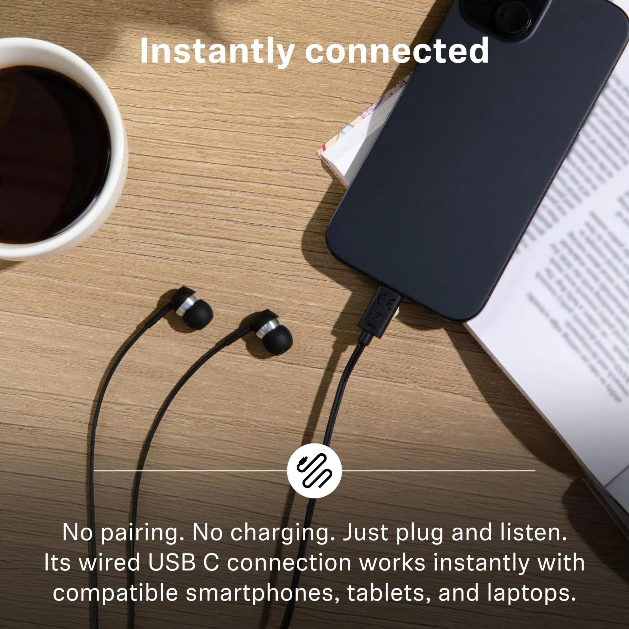 Sennheiser CX 80U Wired USB-C In-Ear Headphones (Black) - Image 6