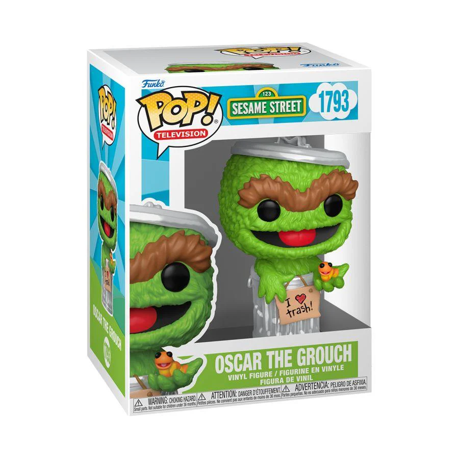 Sesame Street - Oscar the Grouch Pop! Vinyl - Image 2
