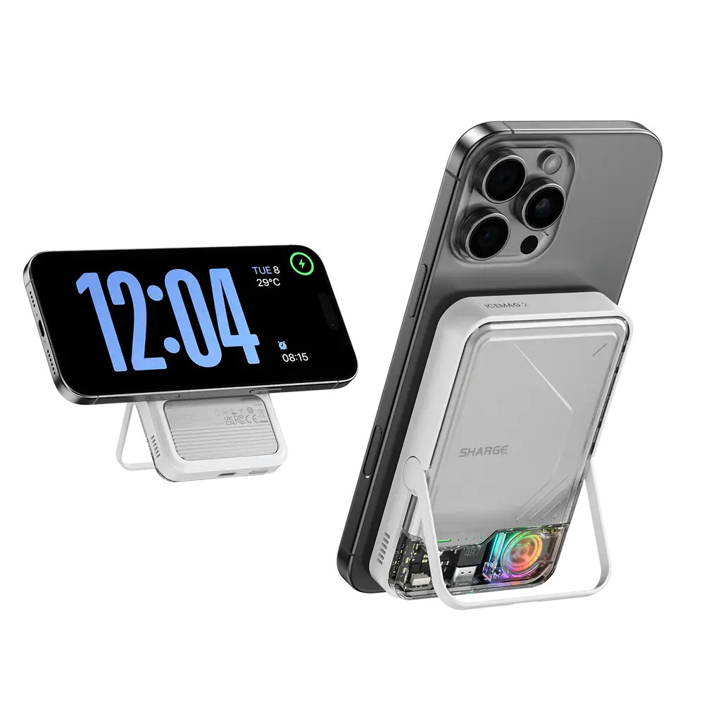 Sharge Sharge IceMag 2 Magnetic Power Bank for Smart Phones 10,000 mAh - Image 2