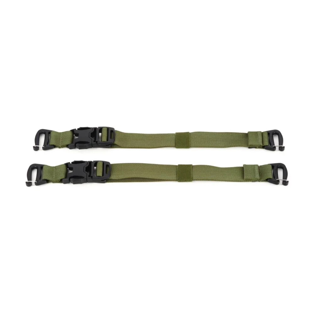 Shimoda Accessory Straps Set of 2 Ykk Cam-Lock Backpack Gear (Army Green)