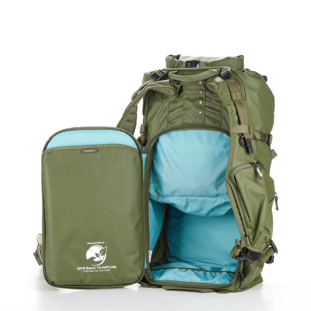Shimoda Action X50 V2 Adjustable Torso Height Camera Backpack (Army Green) - Image 2
