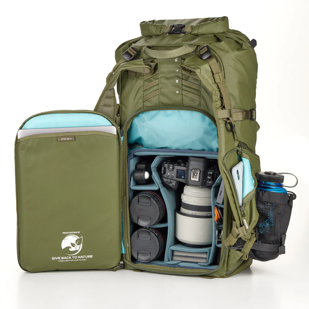 Shimoda Action X50 V2 Adjustable Torso Height Camera Backpack (Army Green) - Image 6