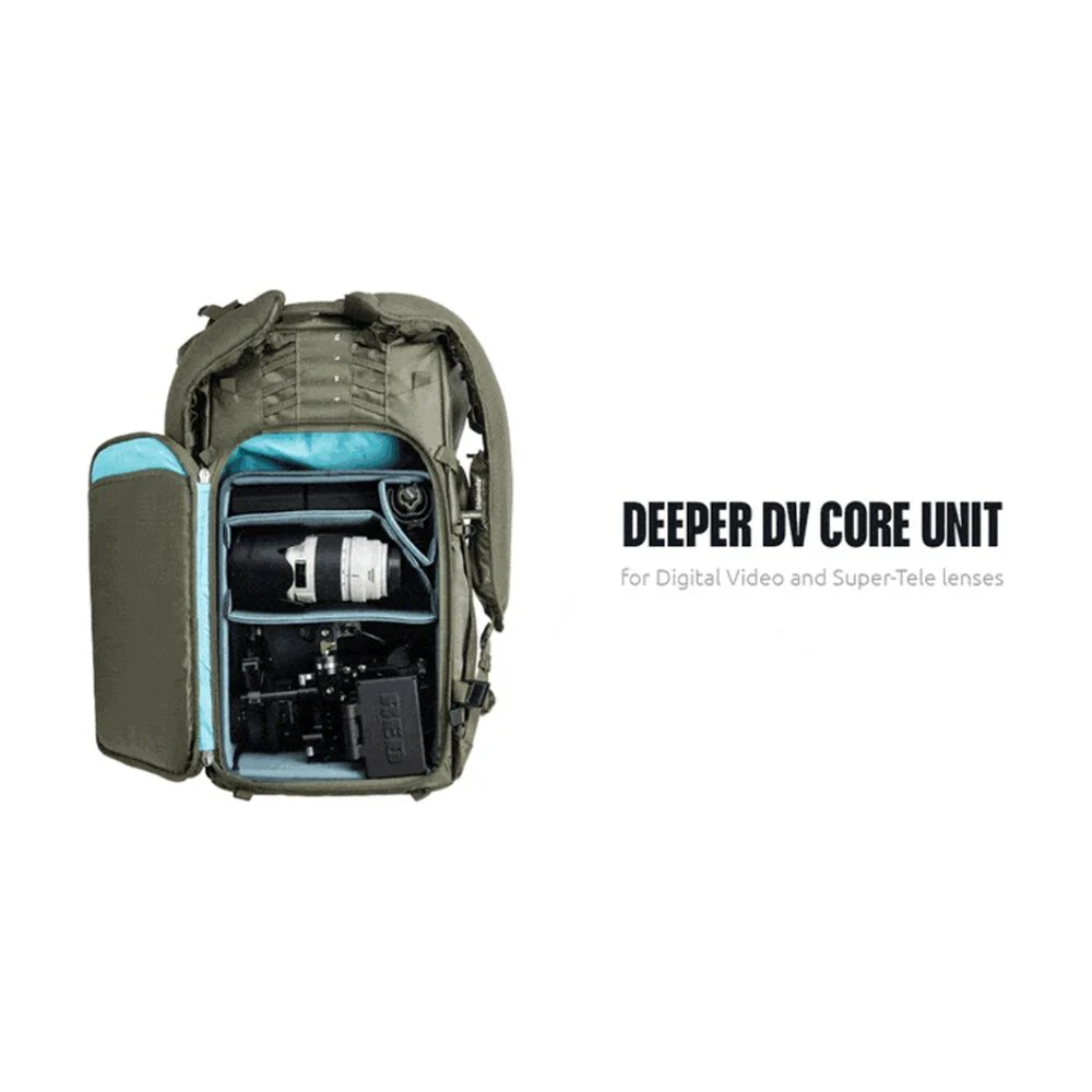 Shimoda Mirrorless Core Unit V2 Medium Camera Bag Organiser Side Access (Grey) - Image 4