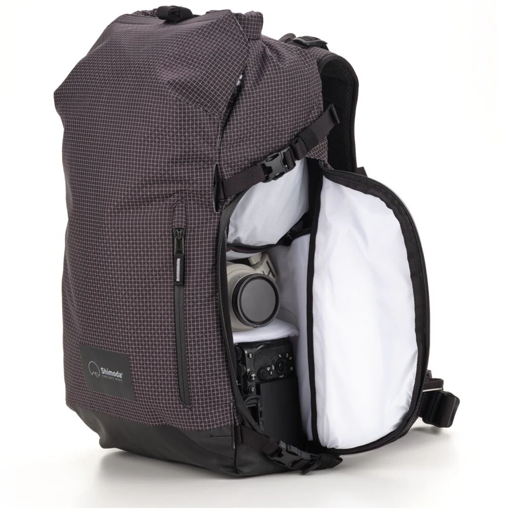 Shimoda Side Country 28 Womens Starter Kit Camera Backpack Access Black/White - Image 4