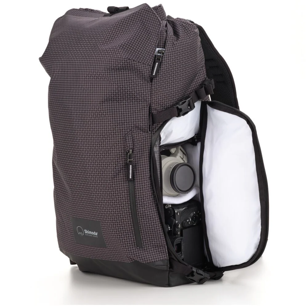 Shimoda Side Country 32 Starter Kit Camera Backpack Quick Access Black/White - Image 4