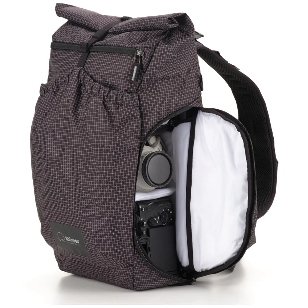 Shimoda Side Lite 22 Backpack Ultralight Modular Access Black/White - Image 2