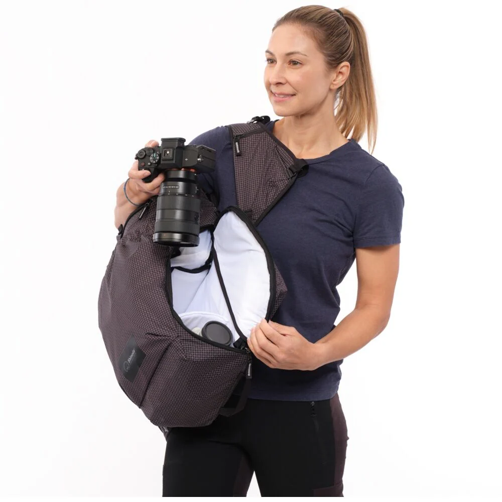 Shimoda Side Lite 22 Womens Backpack Lightweight Modular Black/White - Image 4