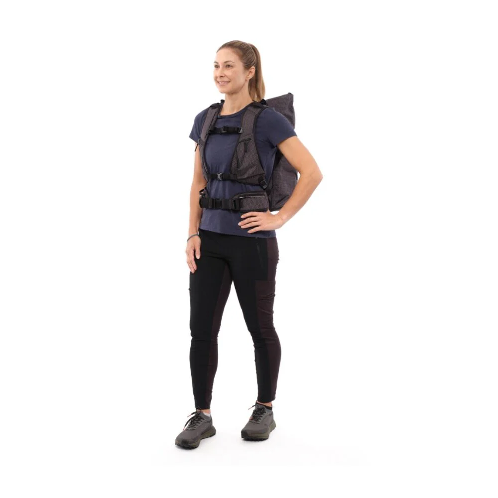Shimoda Side Lite 22 Womens Backpack Lightweight Modular Black/White - Image 6