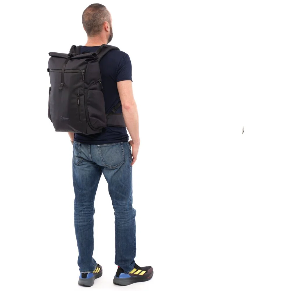 Shimoda Side Street 22 Starter Kit Urban Camera Backpack Roll-Top Anthracite - Image 6