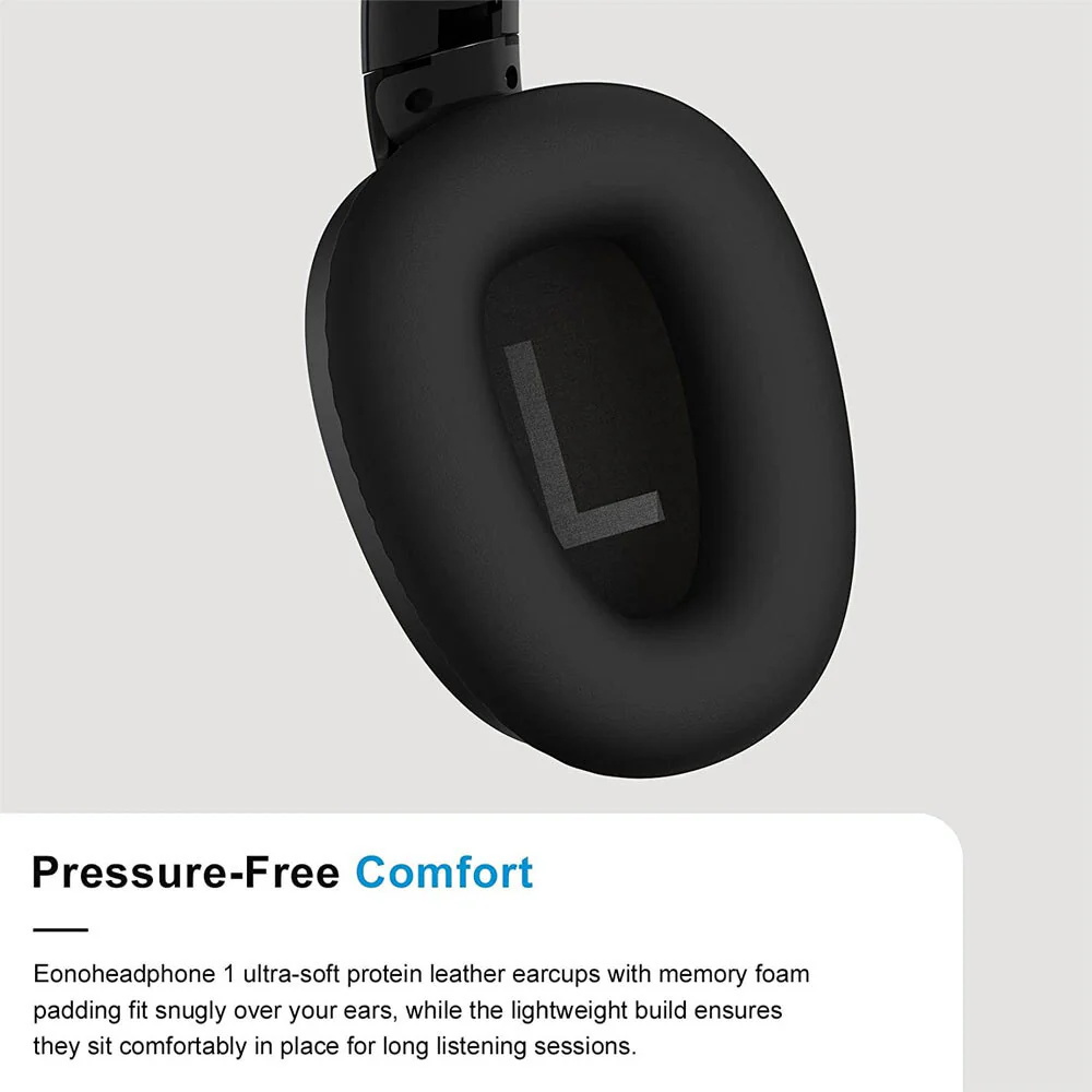 Silcron Active Noise Cancelling Bluetooth Headphones (Black) - Image 7