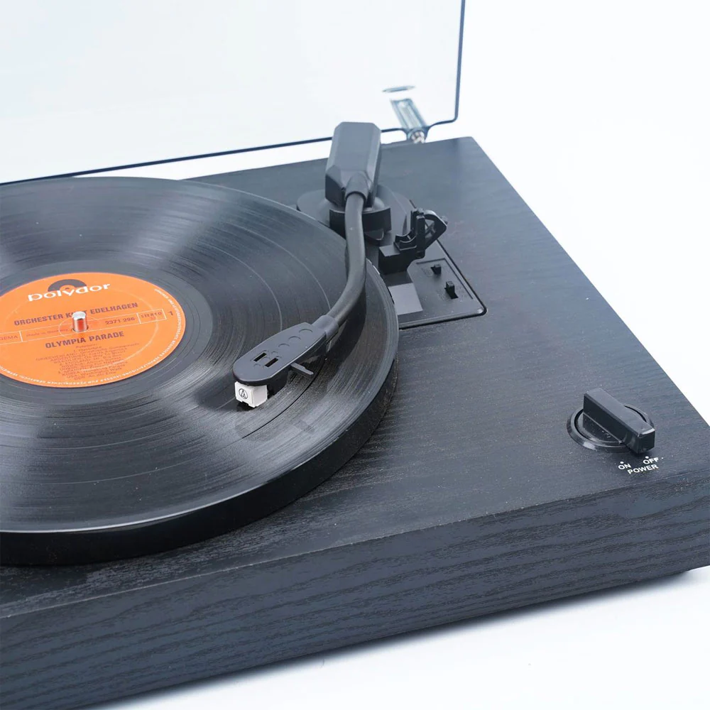 Silcron SL33-BK Encore Turntable with PC Encoding (Black) - Image 4