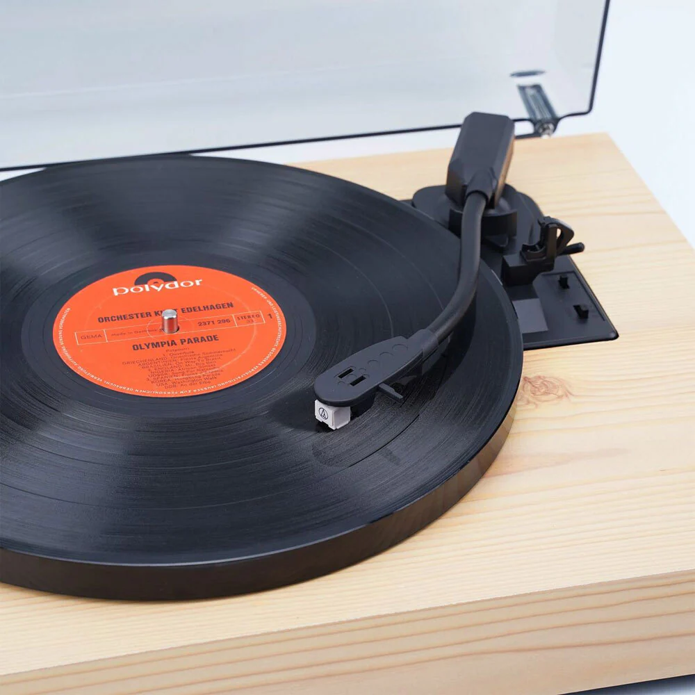 Silcron SL33-PI Encore Turntable with PC Encoding (Pine) - Image 5