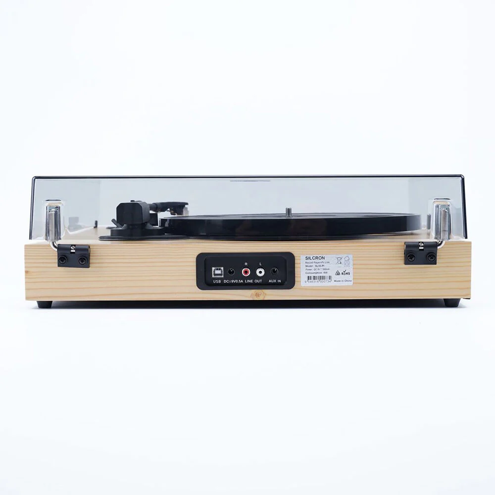 Silcron SL33-PI Encore Turntable with PC Encoding (Pine) - Image 6