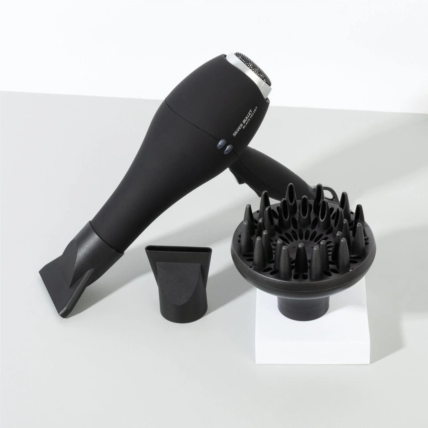 Silver Bullet 2000W Hair Dryerwith Diffuser (Black Velvet) - Image 7