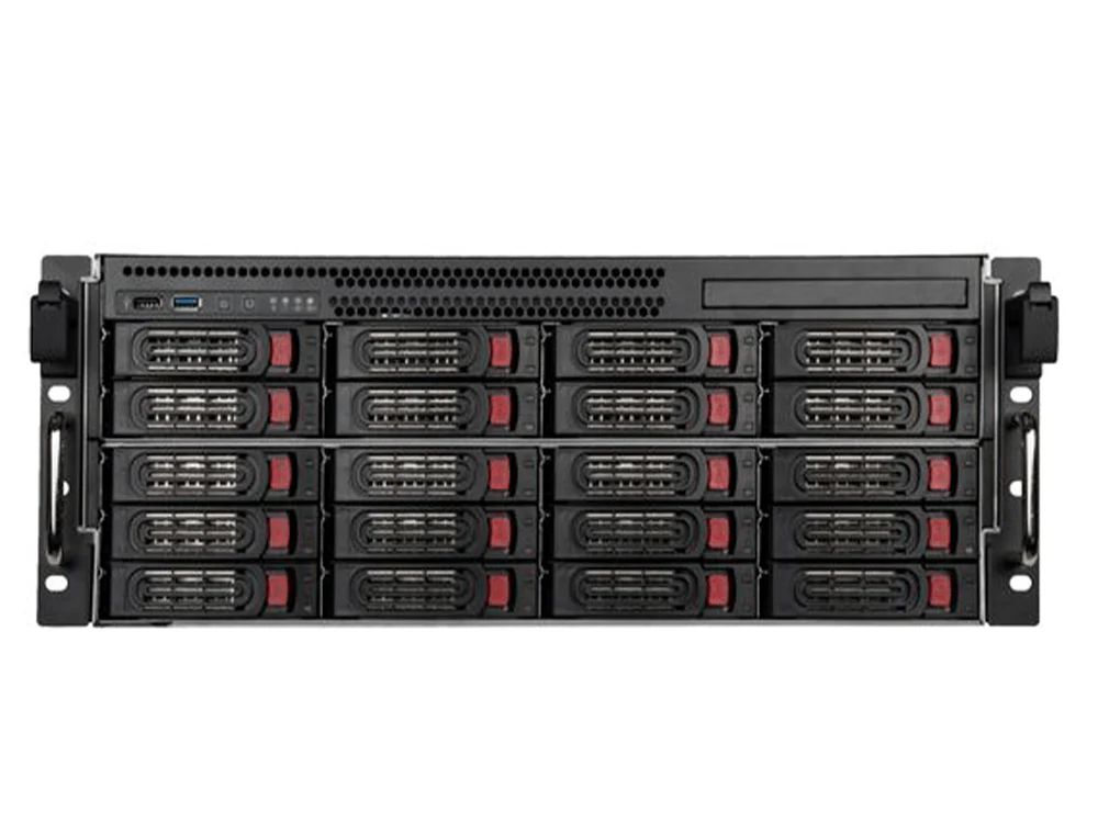 SilverStone 20 Bay 4U Rackmount E-ATX Case (SST-RM43-320-RS) - Image 2