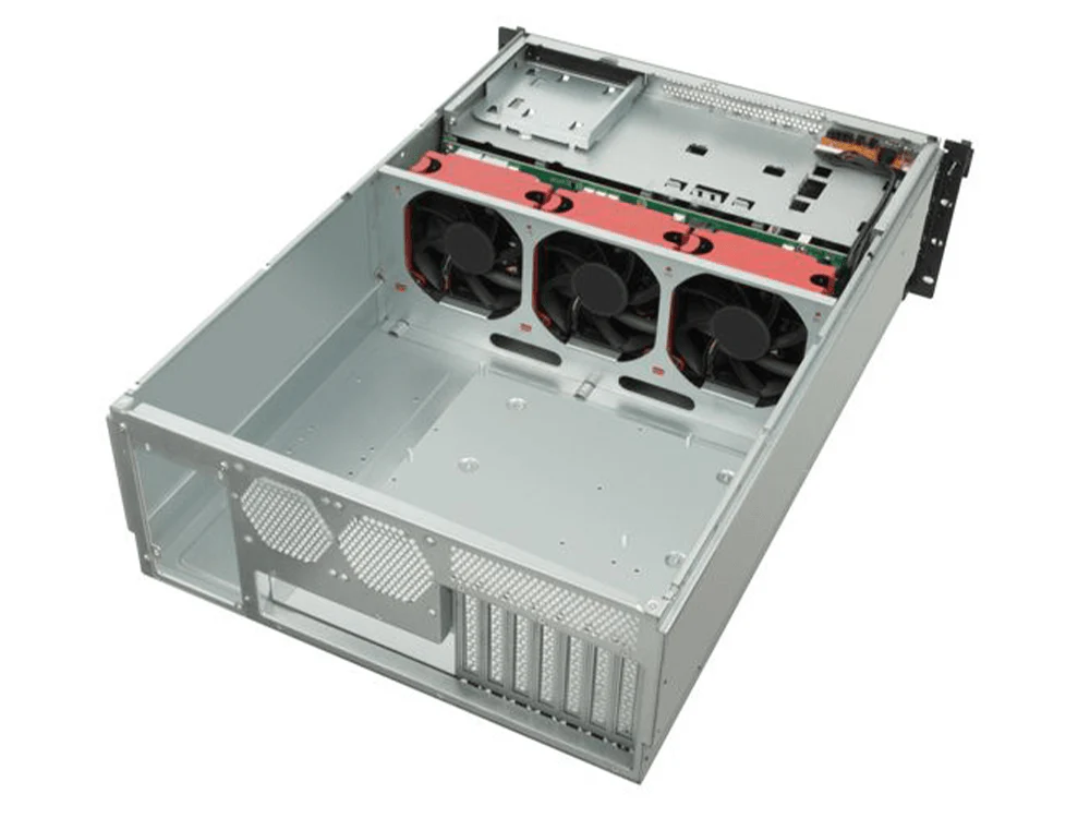 SilverStone 20 Bay 4U Rackmount E-ATX Case (SST-RM43-320-RS) - Image 3