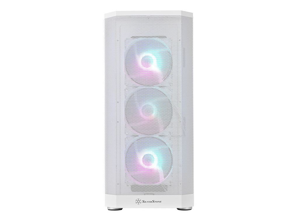 SilverStone FARA 514X ARGB ATX Mid-Tower Case - White - Image 2