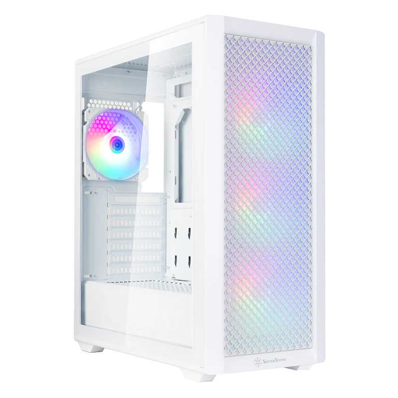 SilverStone FARA 515X TG ATX Case - White (SST-FA515XR-WG)