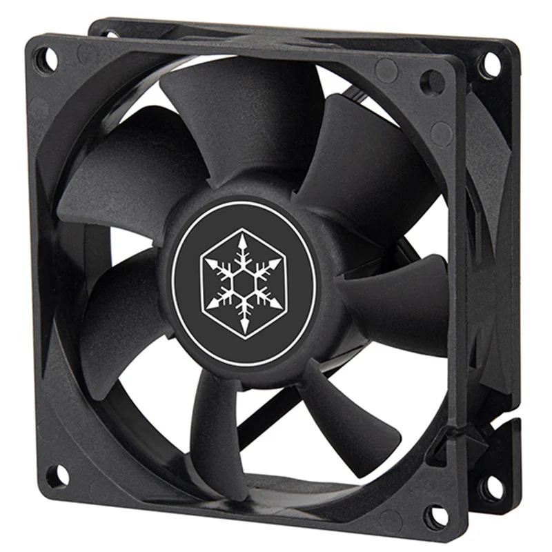 SilverStone FN80B 80mm Fan - Black (SST-FN80B)