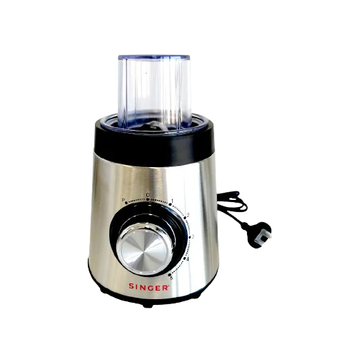 SINGER 1.5 Litre 5-Speed Glass Jar Blender with Pulse Function and Coffee Grinder - Image 4