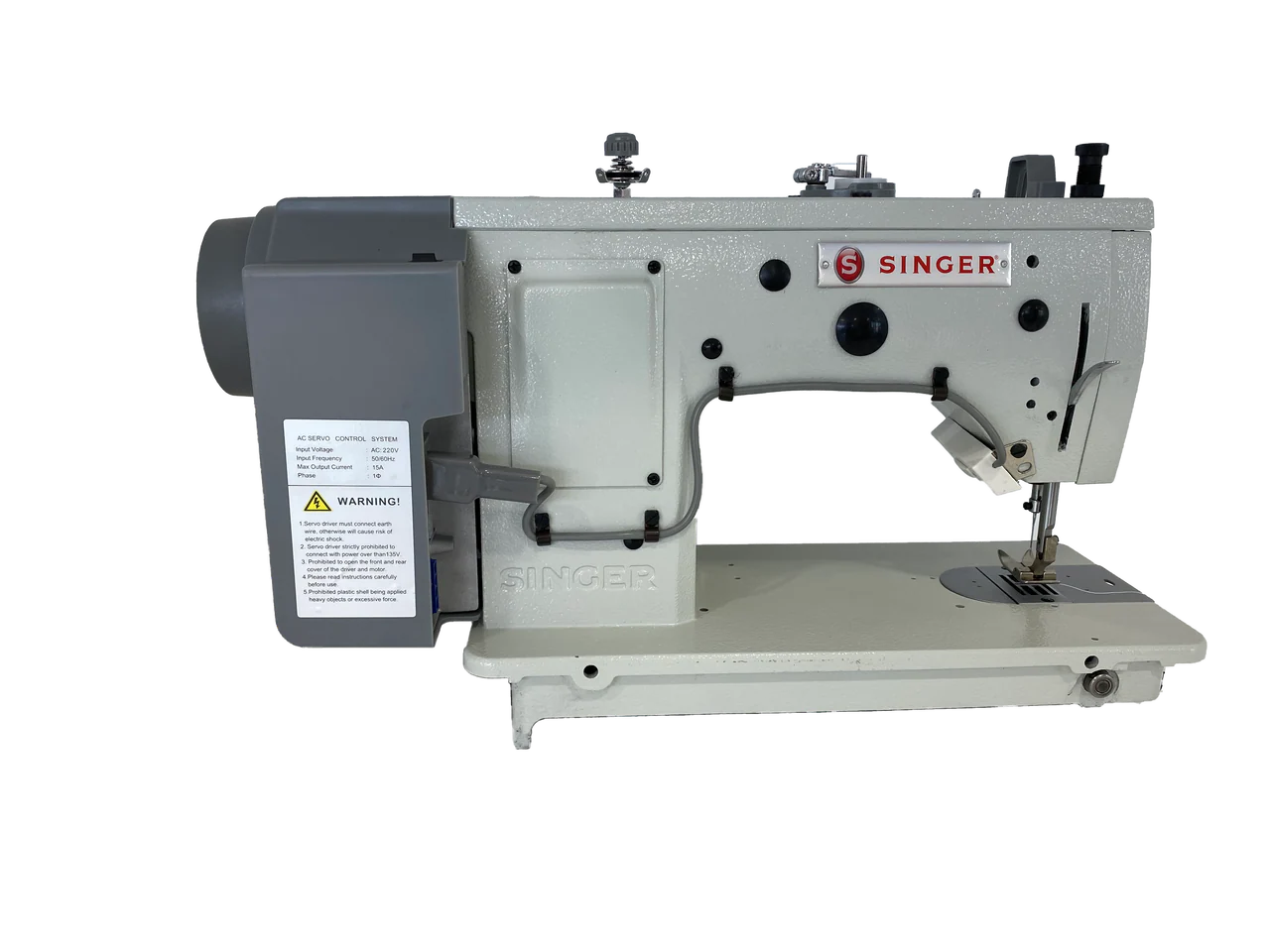 SINGER 20G Direct Drive Energy Saving Straight and Zig Zag lockstitch Industrial Sewing Machine with Table - Image 3