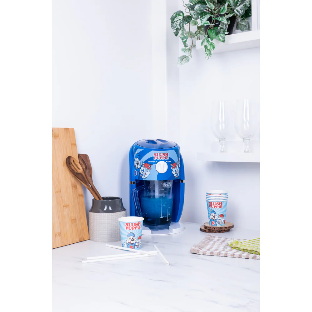 Slush Puppie Snow Cone & Slushy Drink Maker Set of 4-Pieces - Image 5