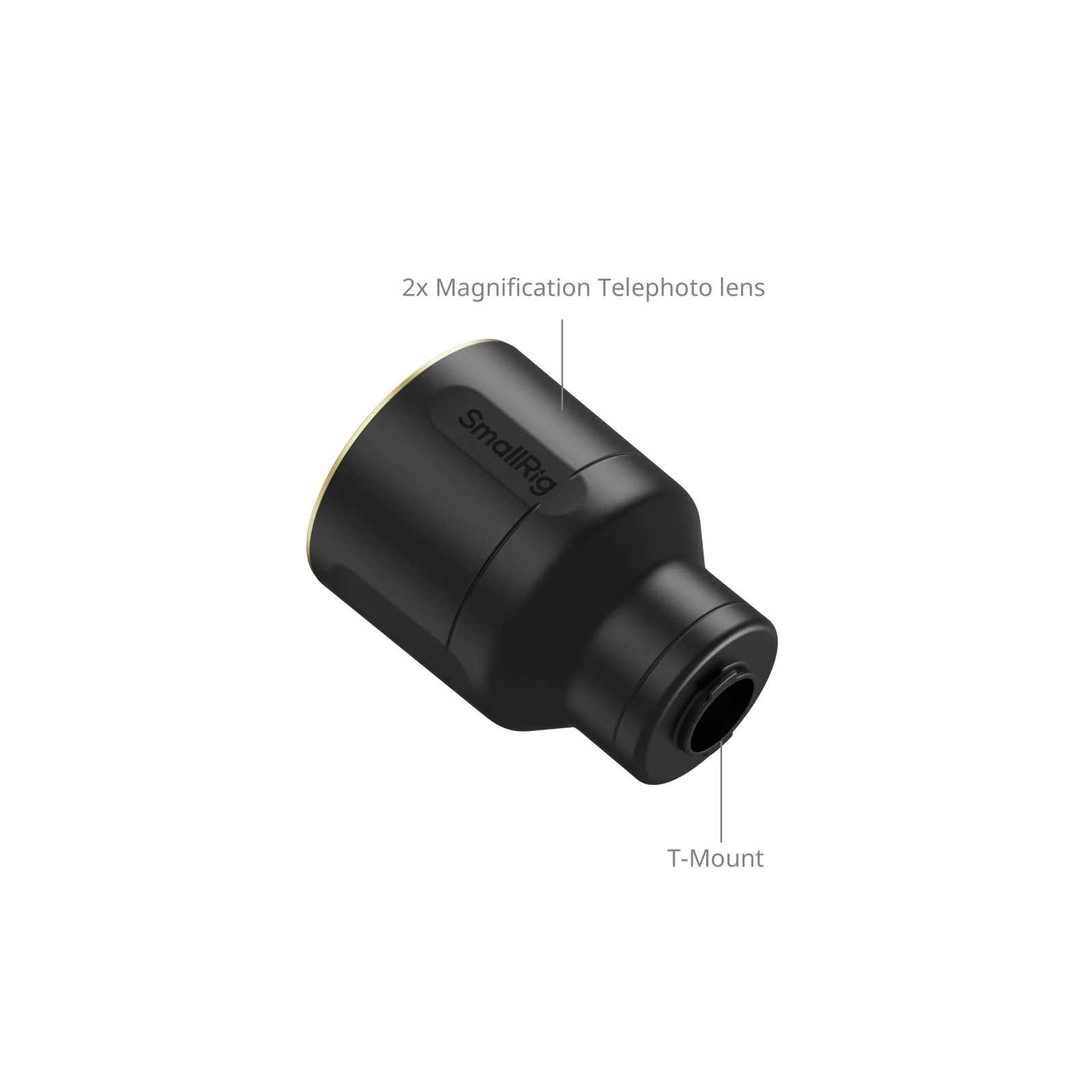 SmallRig 2x Magnification Telephoto Lens for Phones (T-Mount) 5920 - Image 6